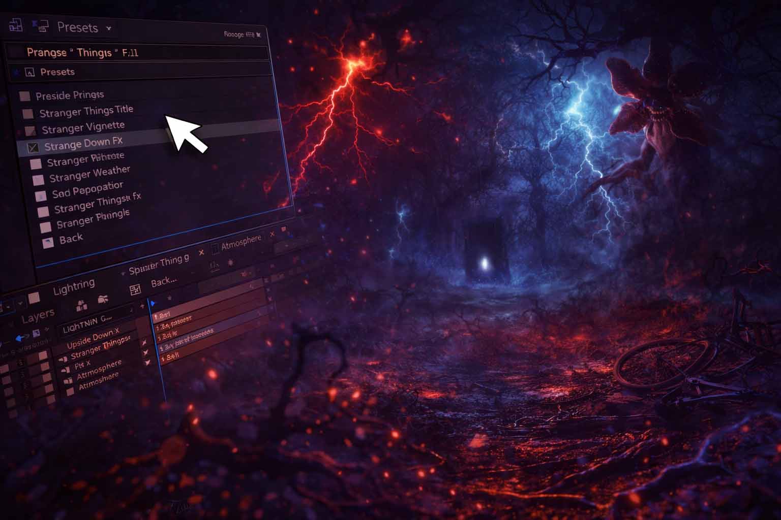 Stranger Things Intro Template